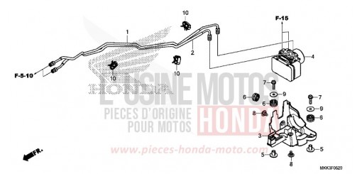 MODULATEUR ABS CRF1000DJ de 2018